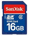 SanDisk 16GB SDHC SD Memory Card (SDSDB-016G-P36, Retail Packaging)