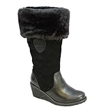 Pajar Women's DONATA Boot, Black, 40 M EU