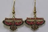 NBA Dangling Earrings - Atlanta Hawks Logo