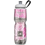 Polar Bottle Insulated Water Bottle, Island Blossom, 24-Ounce