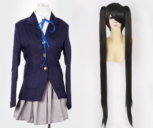 Cosplay only œ On in œ Azusa wind set 3062-3063-3064-3065-3447-7020 [costume + wig set] (M)