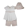 Newborn Girls 3pc Pink Plaid Pants Set