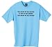 the secret of my success is not to tell people the secret of my success 100% Cotton Unisex Tee with funny Where's the Exit Joke Text