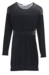 Wool Long Sleeves Mini Dress 