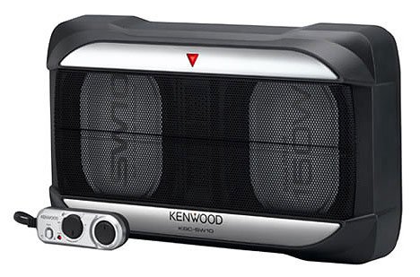 Kenwood KSC-SW10 5-Inch x 7-Inch 150W Max Powered Subwoofer with Remote Control