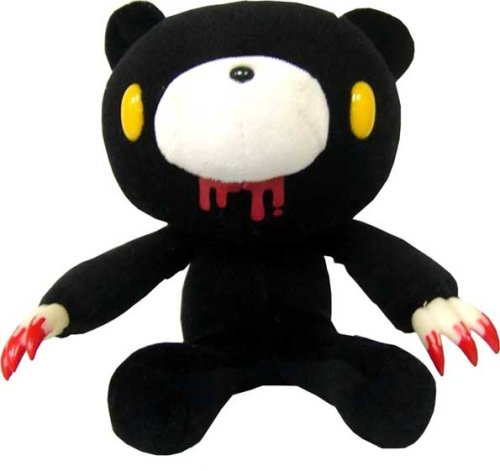 Childrens Toyshop  Toys : Gloomy Bear: Small Bloody Gloomy Plush (Black)