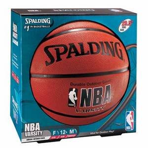 Spalding NBA Varsity Outdoor Rubber Basketball Size 7
