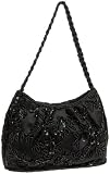 La Regale Zip Top Hobo Bead Handle