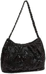 La Regale Zip Top Hobo Bead Handle