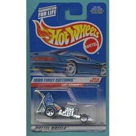 Mattel Hot Wheels 1999 First Editions 1:64 Scale Blue & Chrome Baby Boomer Die Cast Car #024