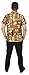 Tropical Jungle Fashionable 60/70's Vintage Theme Inspired Mens Hawaiian Shirt