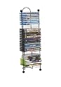 Atlantic 63712046 Nestable 32 DVD/BluRay/Games Tower