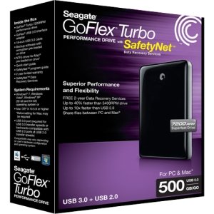 500GB Goflex Turbo USB3.0