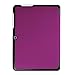 Acer Iconia One 10 B3-A20 case, Pasonomi® Ultra Slim Lightweight PU Leather Folio Case Stand Cover for Acer Iconia One 10 B3-A20 10-Inch Tablet (Purple)