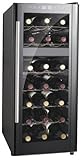 Spt Dual-Zone Thermo-Electric Wine Cooler with Heating, 21-Bottles