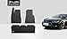 TOUGHPRO Floor Mats Accessories Set (Front Row + 2nd Row) for Tesla Model S All Weather Heavy Duty (Made in USA) Black Rubber 2016 2017 2018 2019 2020