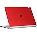 mCover Hard Shell Case for Microsoft Surface Book Computer 1 & 2 (13.5-inch Display, Red)