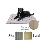 VetChoice Kennel and Cage Dog Flooring Platform - Glacier Gray