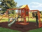 IMAGE OF Carlisle Wooden Swing Set