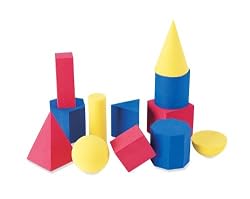 Learning Resources Soft Foam Geometric Shapes (LER6120)