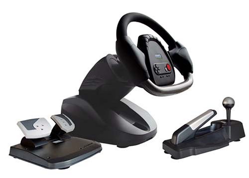 Childrens Toyshop  Video Games : Atomic Accessories AG-E Universal Steering Wheel (PC/PS2/PS3/Xbox 360)