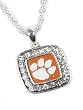 Licensed Clemson Tigers College Pendant Necklace Fashion Jewelry