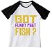 GOT FUNKY FISH? GOLD Jr. Miss Cap Sleeve