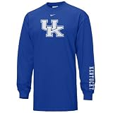 Nike Kentucky Wildcats Royal Blue Classic Logo Long Sleeve T-shirt