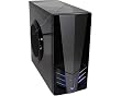 9257 Black Computer Case/Mid Tower with 600w watt Power Supply and 250mm Side Fan