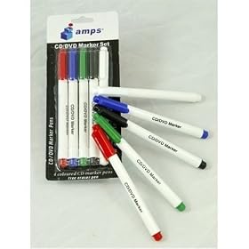 Amps CD/ DVD Permanent Marker Pens