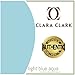 Clara Clark Pillow Cases King - Ultra Soft Pillow Cover, Lightweight Microfiber Pillow Cases Set of 2 - Envelope Closure Pillowcases, Light Blue Aqua.