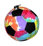 Tie-Dyed Soccer Ball Autograph Pillow