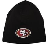 NFL Beanie San Francisco 49ers- Black Cuffless