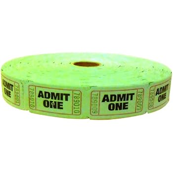 Set A Shopping Price Drop Alert For PM Company  Admit One Ticket Rolls, Assorted (59002)