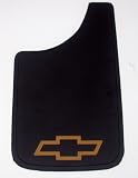 Plasticolor Spash Guard Mud Flaps Chevy Bow Tie | 19L x 11W | 1 Pair