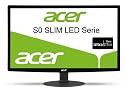 Acer S240HLBID 61 cm (24 Zoll) Slim LED Monitor (DVI, VGA, HDMI, 5ms Reaktionszeit) schwarz