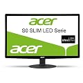 Acer S220HQLBBD - Monitor LCD de 21.5" (546.1 mm, 5 ms, 200 cd/m�, Monitor Slim LED, DVI, VGA, 1920 x 1080 Pixeles, 100000000:1 )