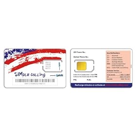 Telestial SIMple Calling USA and Canada Dual-IMSI SIM with $10.00 Credit