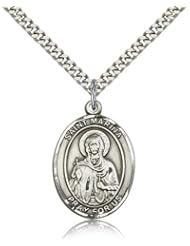 Sterling Silver St. Marina Pendant