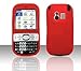 Hot Red SILICON SKIN Cover Case for Sprint Palm Centro 690 - Flexible Soft
