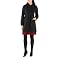 Mossimo&reg; Black Women's Wool Hoodied Jacket - Black/Navy