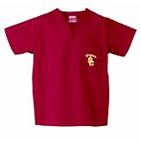 BSS - USC Trojans NCAA Classic Scrub 1 Pocket Top (Crimson) (3X Large)