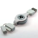 Rix e Charger au用 USB通信/充電ケーブル ホワイト RX-LBJCAWH