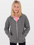 American Apparel Youth Salt & Pepper Zip Hoody