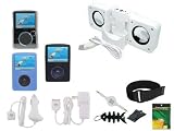 iShoppingdeals - Lot Accessories Combo Bundle for Sandisk Sansa Fuze 2/4/8/16GB