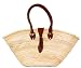 Moroccan Straw Summer Beach / Shopper / Tote Bag 13"H x 22"L x 6"W