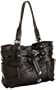 B. MAKOWSKY Atlantis Shopper,Black,one size