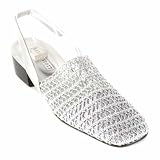 Karen Scott Carolton Silver slingback