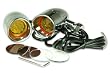 Raider 31-6596LED LED Bullet Light with 360-degree Turnable Visor, (Pair)