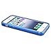 iPhone SE Case, Insten TPU Rubber Skin Case Cover with Stand Compatible with Apple iPhone 5SE / 5S / 5, Blue S Shape